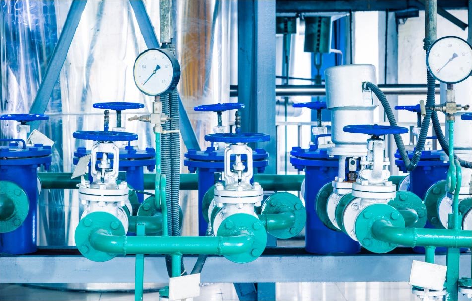 Supply of water treatment materials
